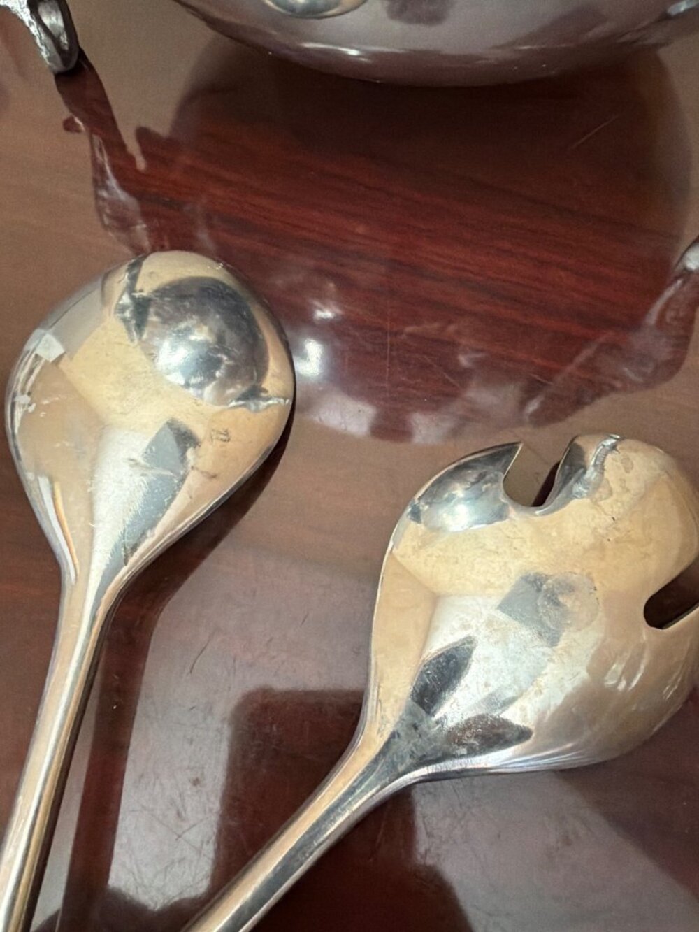 Vintage Aluminum Elephant Centerpiece Bowl with Servers Safari Wildlife Decor - Picture 16 of 16